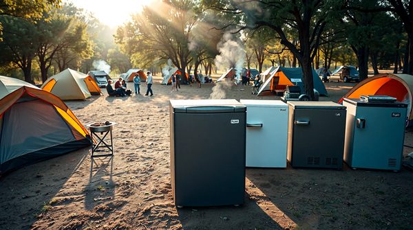 Comparatif frigo de camping : top 5 des réfrigérateurs à gaz